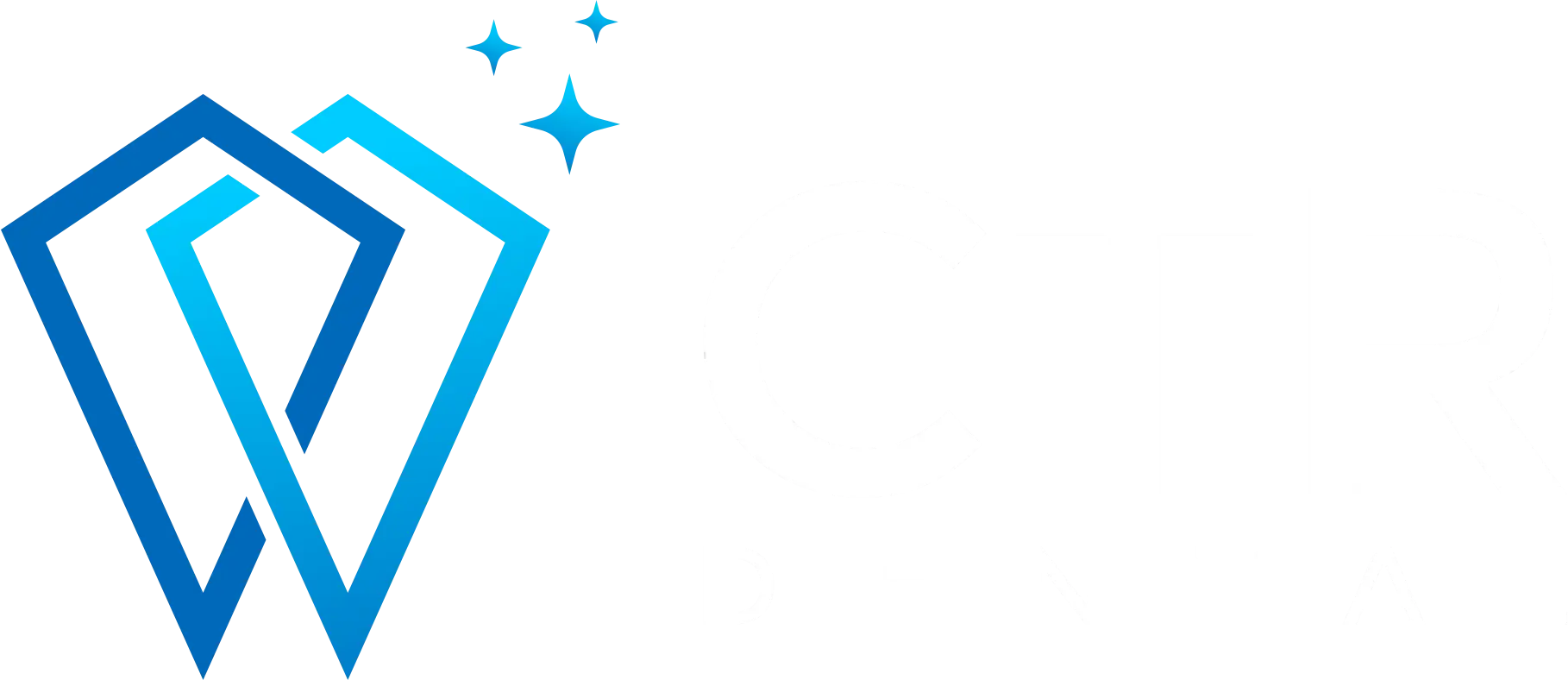 CTR Dental Logo White